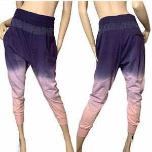 NWT Young Broke Fabulous Tie Dye Ombré Jogger